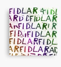 Fidlar T Shirts Canvas Print