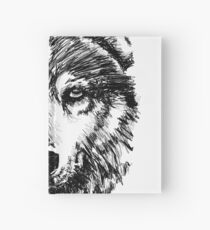 Timber Wolf Hardcover Journal