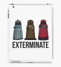 Daleks Through the Years iPad Case/Skin