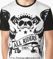 AR Native Skull White Graphic T-Shirt