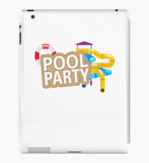 Summer Pool Party iPad-Hülle & Klebefolie