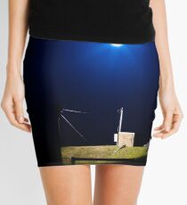 Nightly Lit Brick Box Mini Skirt