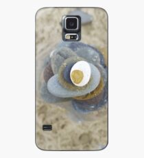 Pebble tower from above Case/Skin for Samsung Galaxy