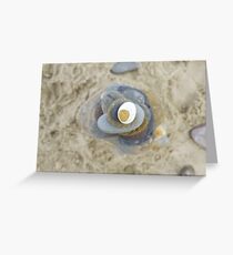 Pebble tower from above Greeting Card