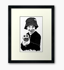 Armed Shooter Boy Framed Print
