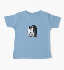 Emperor Penguin Family Baby Tee