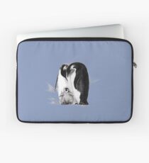 Emperor penguin family Laptop Sleeve