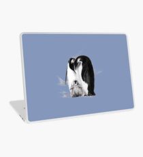 Emperor penguin family Laptop Skin