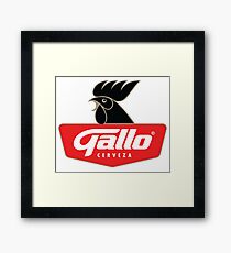 Gallo Cerveza - Bestes Bier in Guatemala Zentralamerika Gerahmtes Wandbild