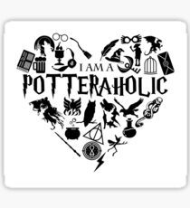 Potteraholic Sticker