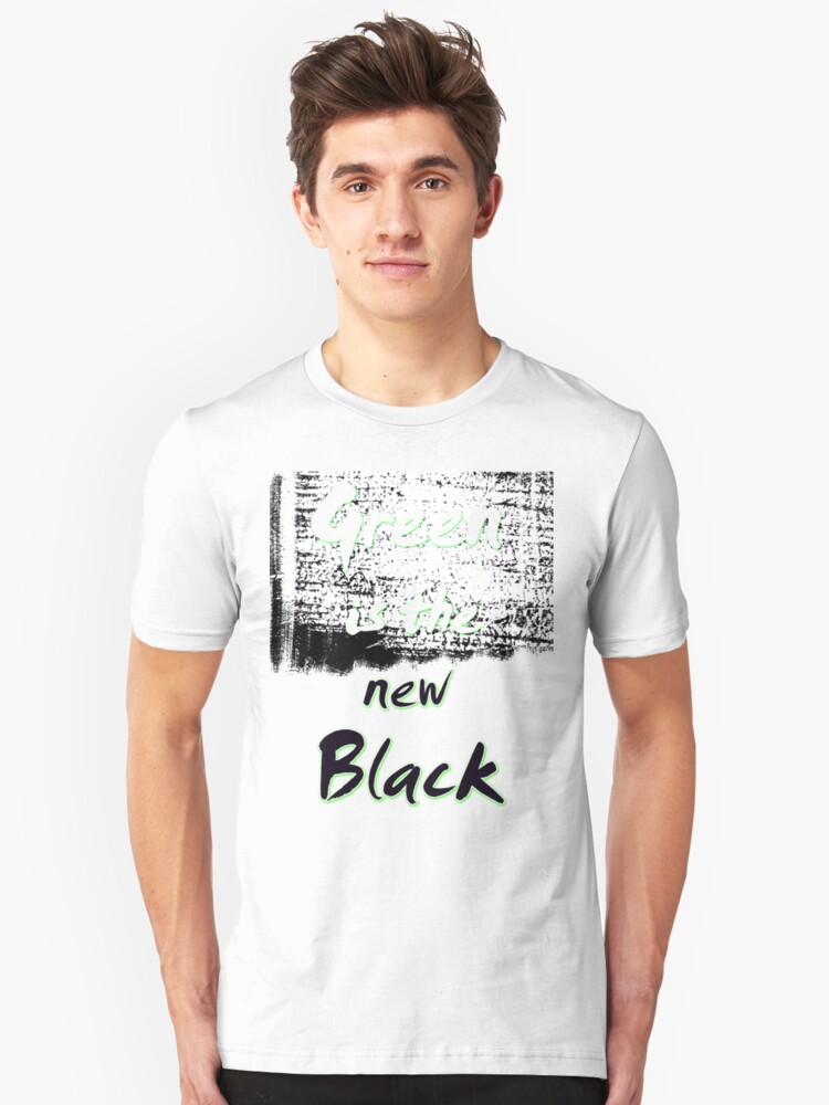 Alternate view of Green Is The New Black Slim Fit T-Shirt