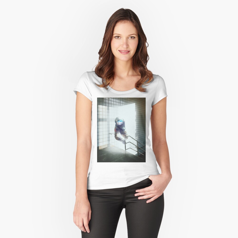 pORTAL Fitted Scoop T-Shirt