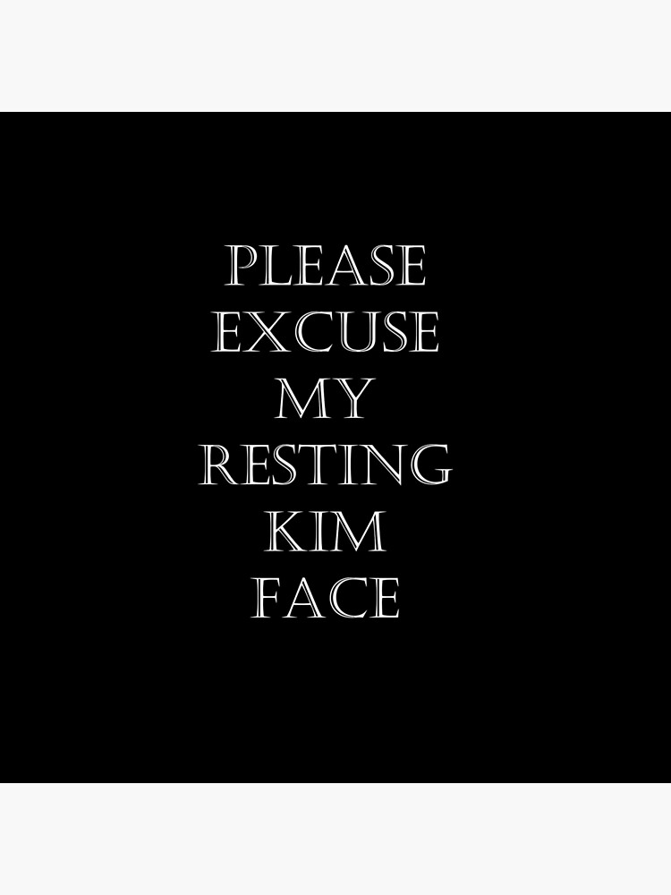 Resting Kim Face by KWestwood