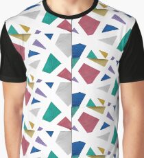 Abstract Color Drawing Graphic T-Shirt