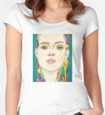 New York City Girl Women's Fitted Scoop T-Shirt