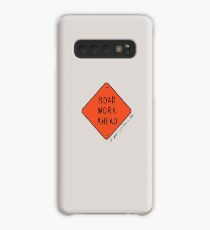 Road Work Ahead Case/Skin for Samsung Galaxy
