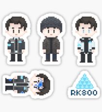 Connor Sprites Sticker