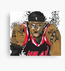 Angry Bron Bron Canvas Print