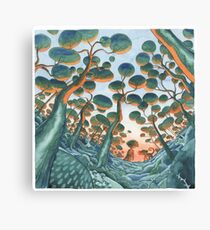 The day is going Canvas Print