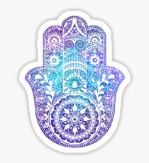 Space Hamsa Hand - I Sticker