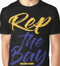 Rep The Bay Oakland Golden State Graphic T-Shirt