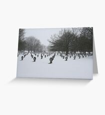 War Graves Greeting Card