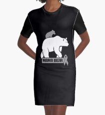 Mama - Aphasia Awareness Gift Graphic T-Shirt Dress