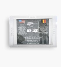 Memorial Canvas Print