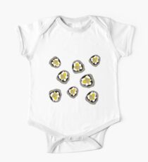 Magnolia pattern print One Piece - Short Sleeve