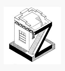 Z is for Zigzag Moderne Photographic Print