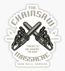 Chainsaw Sticker