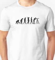 Evolution Astronomy telescope Unisex T-Shirt
