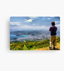 How big is my city ? Canvas Print