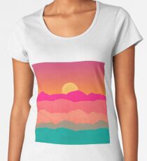 Minimal Landscape 13 Women's Premium T-Shirt