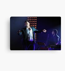 Duncan James - Blue Canvas Print