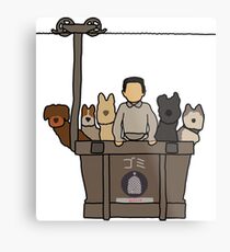 Isle of Dogs Metal Print
