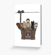 Isle of Dogs Greeting Card