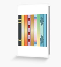 Spectrum of Eeveelution Greeting Card