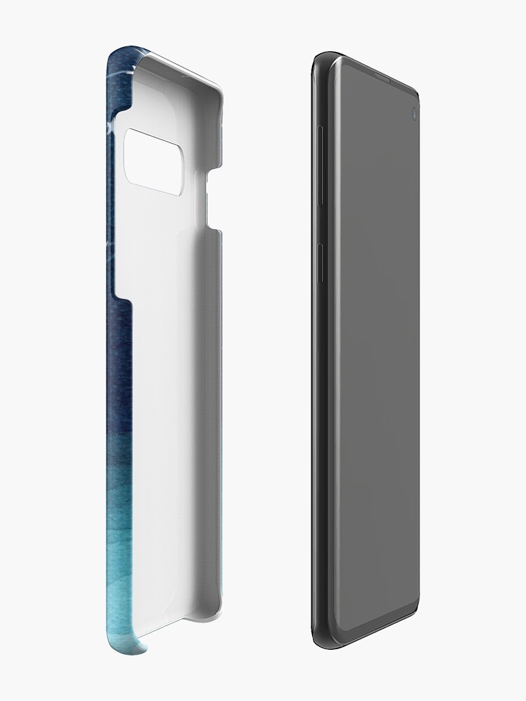 Alternate view of Garland of stars, teal ocean Case & Skin for Samsung Galaxy