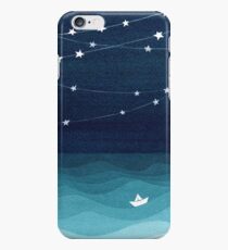 Garland of stars, teal ocean iPhone 6 Case