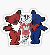 Dancing Bucky Sticker
