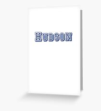 Hudson Greeting Card