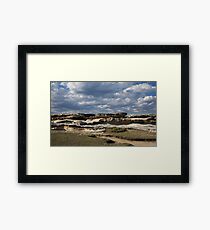 Geological Structure Framed Print