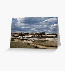 Geological Structure Greeting Card