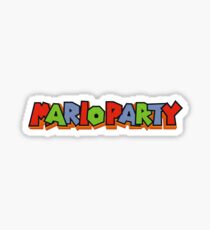 Mario-Party Sticker