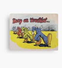 Keep on truckin Canvas Print