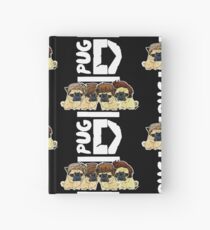 Cuaderno de tapa dura Dirección Pug