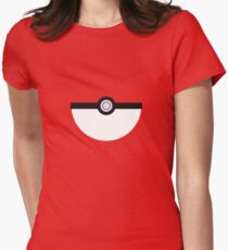 Pokeball Minimalist Women's Fitted T-Shirt