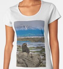 Seal on a Rock Women's Premium T-Shirt