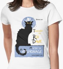 King Dave, Maitre de Catspionage Women's Fitted T-Shirt